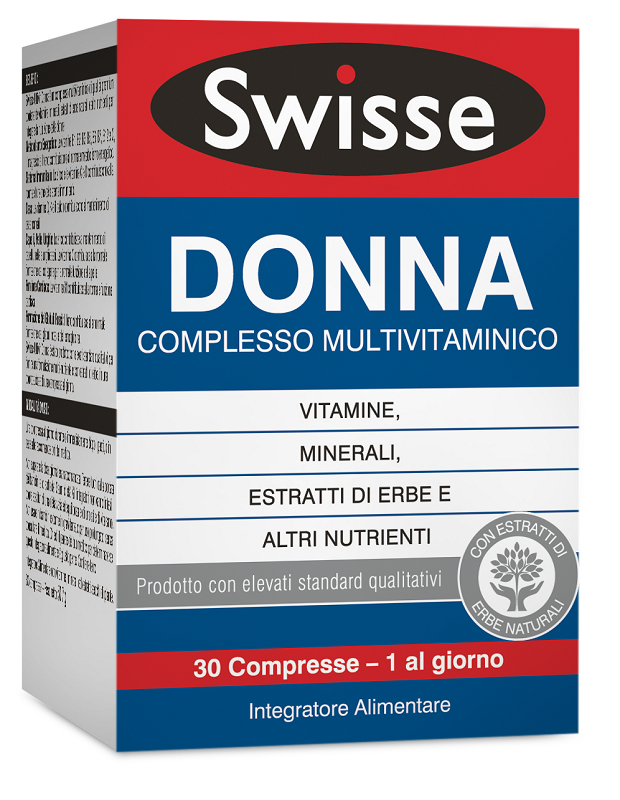 SWISSE MULTIVITAMINICO DONNA 30 COMPRESSE - Farmastop