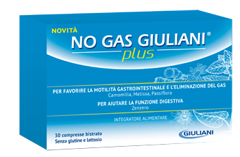 NO GAS GIULIANI PLUS 30 COMPRESSE BISTRATO - Farmastop