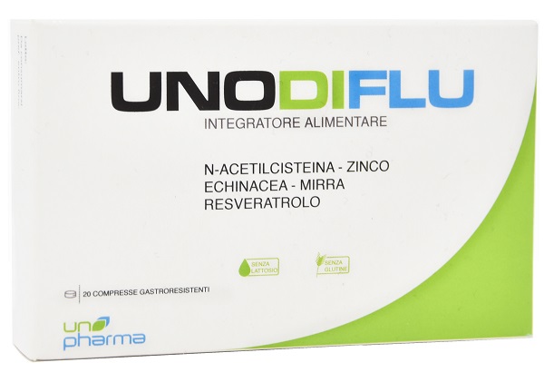 UNODIFLU 20 COMPRESSE - Farmastop