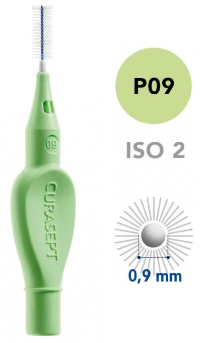 CURASEPT PROXI P09 VERDE CHIARO/LIGHT GREEN 5 PEZZI - Farmastop
