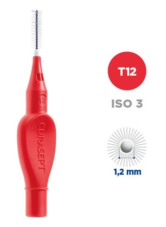 CURASEPT PROXI T12 ROSSO/RED 5 PEZZI - Farmastop