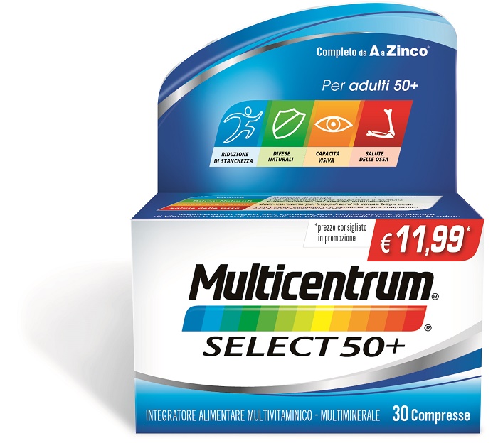 MULTICENTRUM SELECT 30 COMPRESSE PROMO - Farmastop