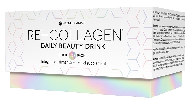 RE-COLLAGEN DAILY BEAUTY DRINK 20 STICK PACK X 12 ML - Farmastop