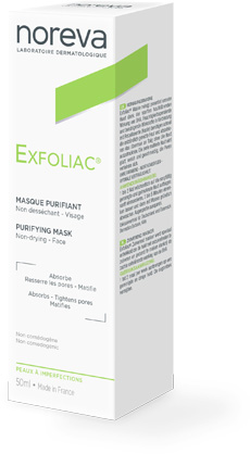 EXFOLIAC MASCHERA PURIFICANTE A RISCIACQUO 50 ML - Farmastop