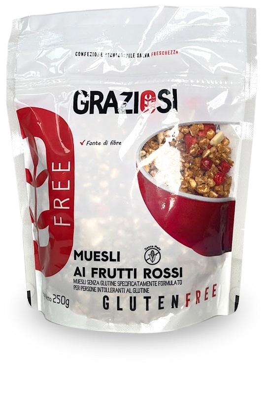 MUESLI AI FRUTTI ROSSI 250 G - Farmastop