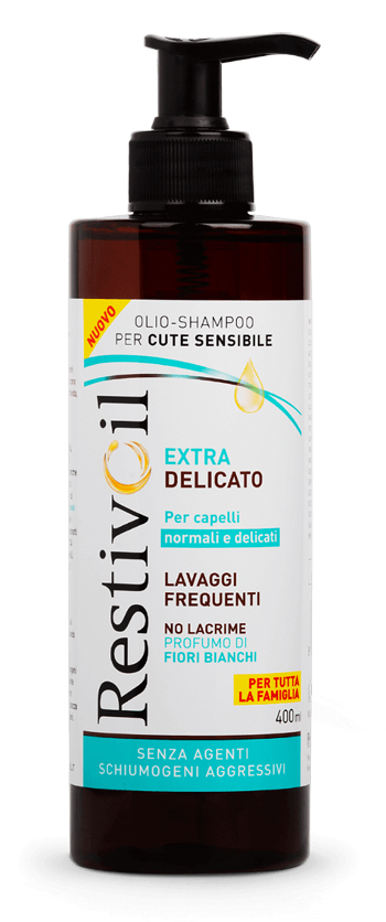 RESTIVOIL EXTRA DELICATO OLIO SHAMPOO PER CUTE SENSIBILE 400 ML - Farmastop