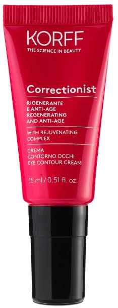 KORFF CORRECTIONIST CREMA CONTORNO OCCHI ANTIRUGHE RIGENERANTE 15 ML - Farmastop