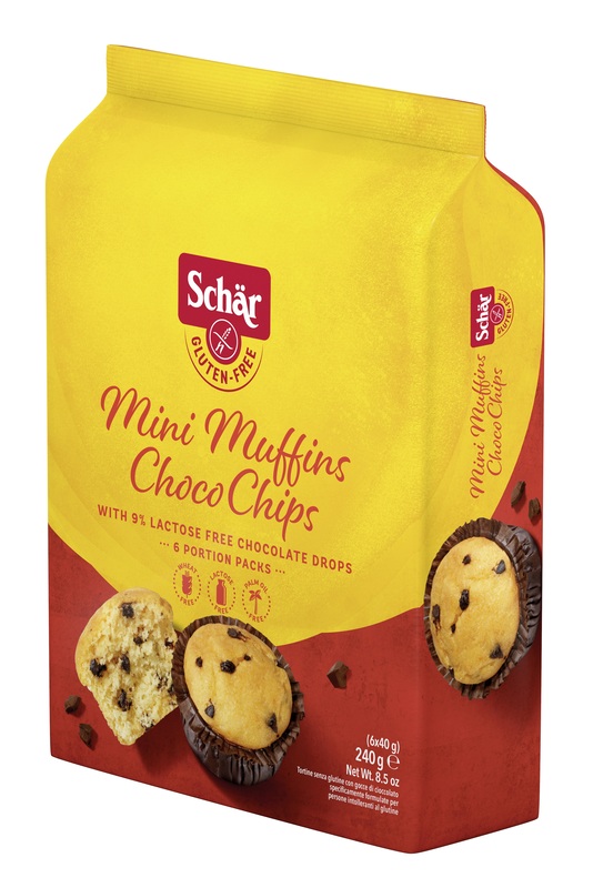 SCHAR MINI MUFFIN CHOCO CHIPS 240 G - Farmastop