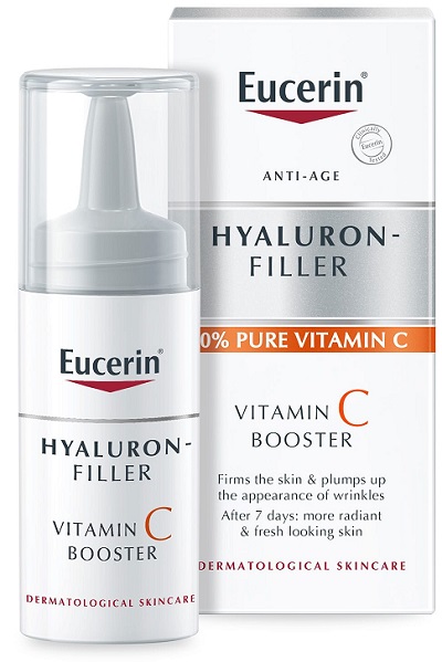 EUCERIN HYALURON-FILLER VITAMIN C BOOSTER 1 X 8 ML - Farmastop