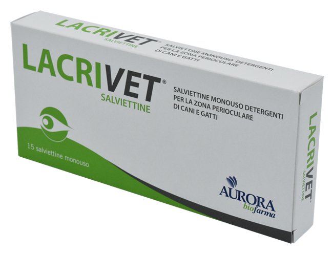 LACRIVET SALVIETTINE 15 PEZZI - Farmastop