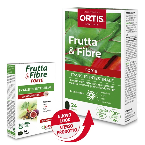 FRUTTA & FIBRE FORTE 24 COMPRESSE - Farmastop