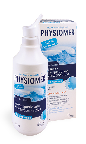 SPRAY NASALE PHYSIOMER GETTO NORMALE 135 ML - Farmastop