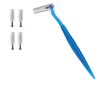 CURAPROX CPS REGULAR CPS 18 CON 4 SCOVOLINI + SUPPORTO - Farmastop