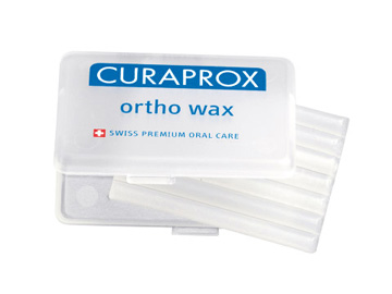 CURAPROX ORTHO WAX 7 PEZZI 46X4 MM DI CERA ORTODONTICA - Farmastop