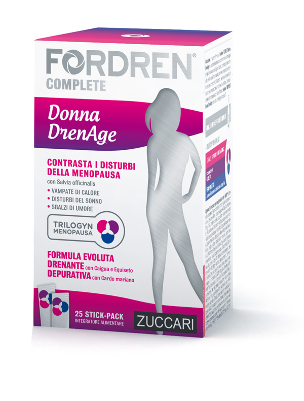 FORDREN COMPLETE DONNA DRENAGE 25 STICKPACK DA 10 ML - Farmastop