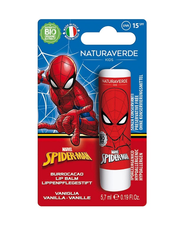 SPIDERMAN BURROCACAO VANIGLIA 5,7 ML - Farmastop