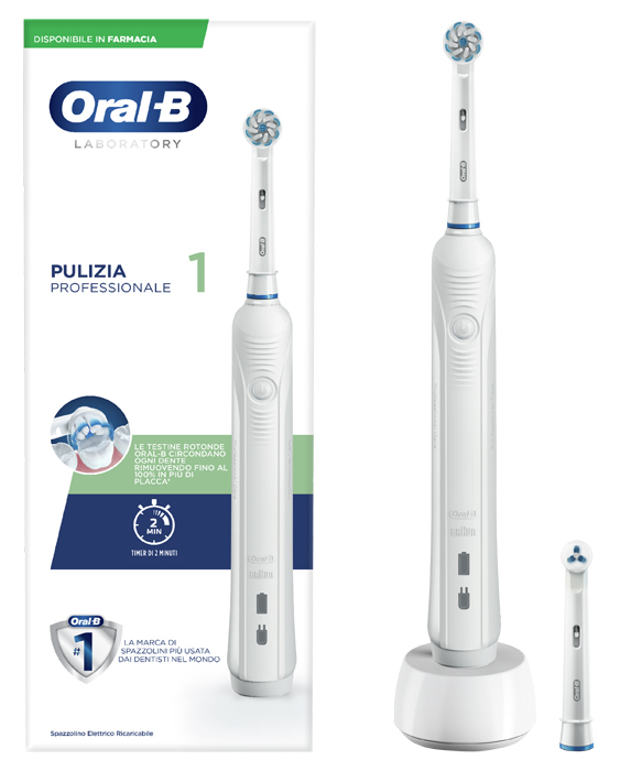 ORALB PRO1 LABORATORY SPAZZOLINO ELETTRICO - Farmastop