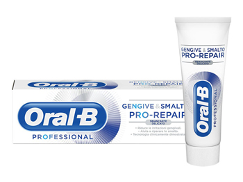ORAL-B GENGIVE E SMALTO PRO REPAIR WHITE DENTIFRICIO 85 ML - Farmastop