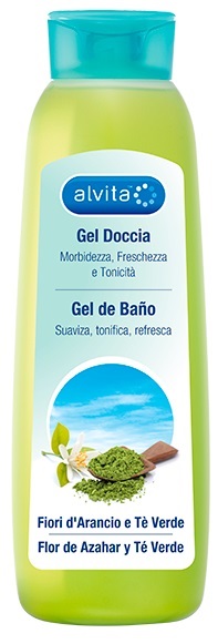 ALVITA GEL DOCCIA FIORI ARANCIO/TE' VERDE 300 ML - Farmastop