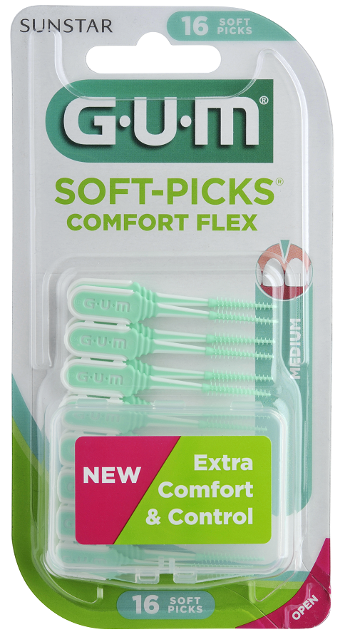 GUM SOFT PICK COMFORT FLEX SCOVOLINO INTERDENTALE 40 PEZZI - Farmastop