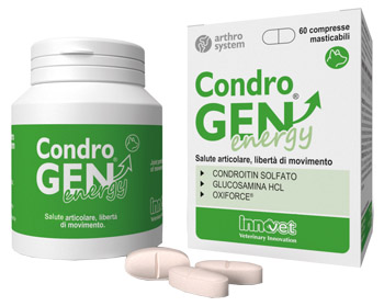 CONDROGEN ENERGY 60 COMPRESSE MASTICABILI - Farmastop
