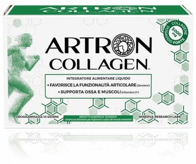 GOLD COLLAGEN ARTRON 10 FLACONI - Farmastop