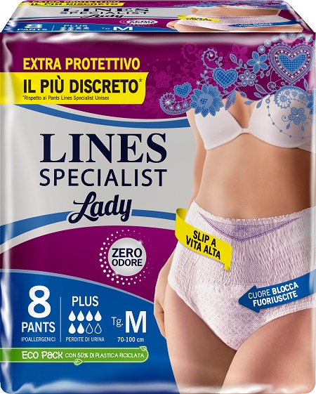 LINES SPECIALIST PANTS PLUS M FARMA 8 PEZZI - Farmastop