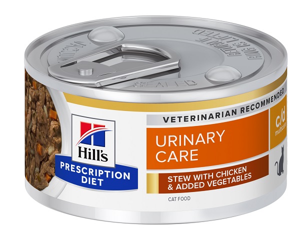PRESCRIPTION DIET FELINE CD MULTICARE POLLO E STUFATO 82 G - Farmastop