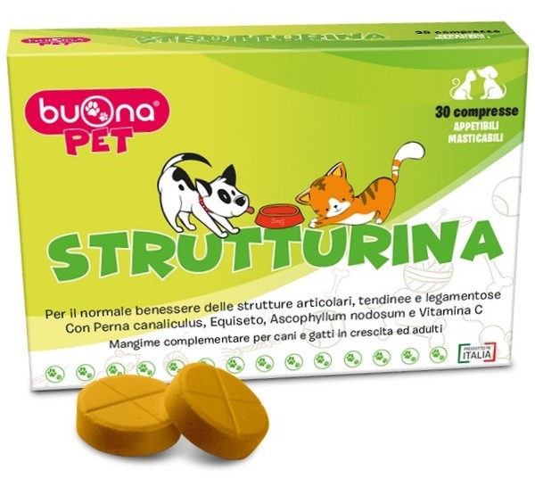 BUONAPET STRUTTURINA 30 COMPRESSE - Farmastop