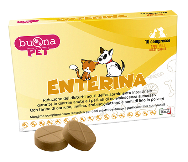 BUONAPET ENTERINA 10 COMPRESSE - Farmastop