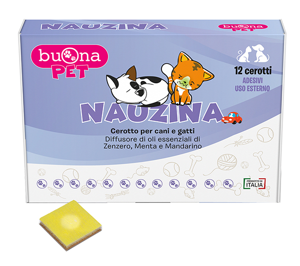 BUONAPET NAUZINA 12 CEROTTI DIFFUSORI - Farmastop