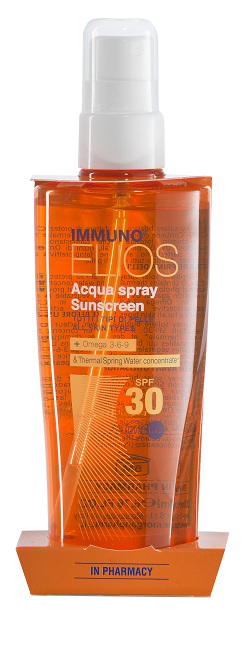 IMMUNO ELIOS ACQUA SPRAY SOLARE BIFASICO SPF30 200 ML - Farmastop