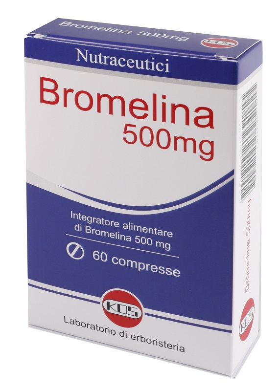 BROMELINA 500 MG 60 COMPRESSE - Farmastop