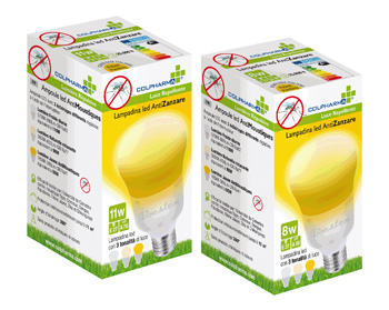 COLPHARMA LAMPADINA LED ANTIZANZARA 8 WATT - Farmastop