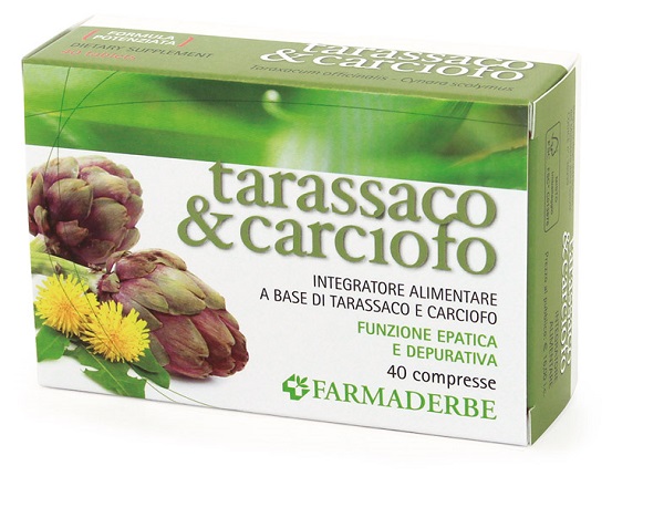 TARASSACO/CARCIOFO 40 COMPRESSE - Farmastop