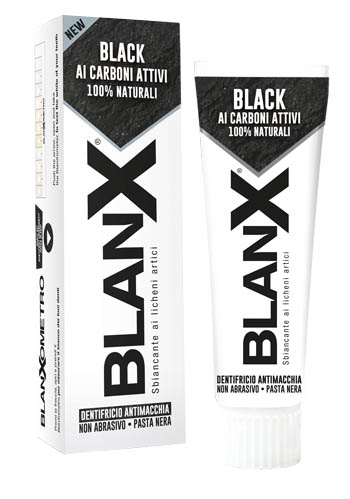 BLANX BLACK CARBONE 75 ML - Farmastop
