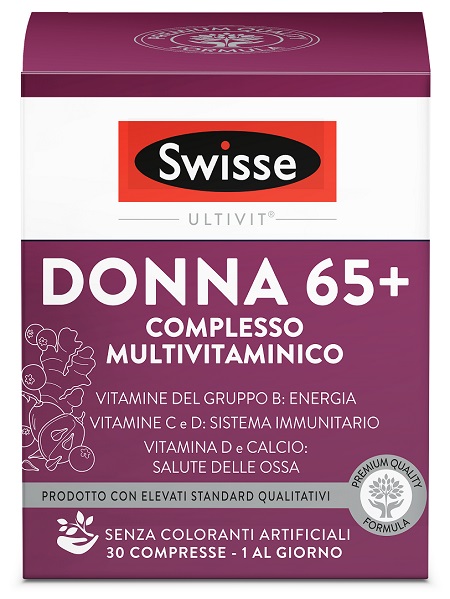 SWISSE DONNA 65+ COMPLESSO MULTIVITAMINICO 30 COMPRESSE - Farmastop