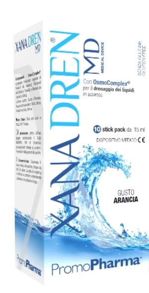 XANADREN MD ARANCIA 10 STICK PACK X 15 ML - Farmastop