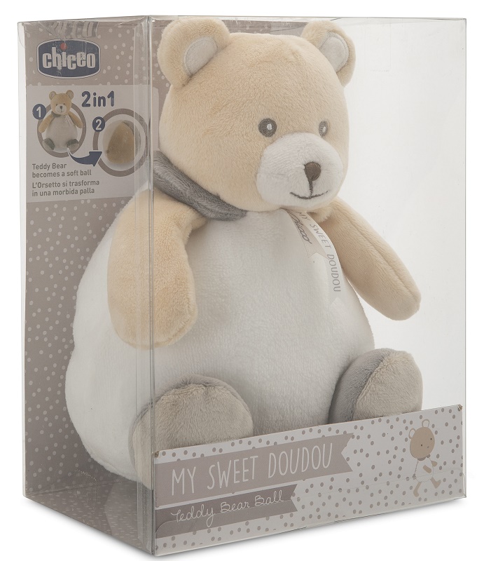 CHICCO GIOCO PELUCHE ORSO PALLA - Farmastop