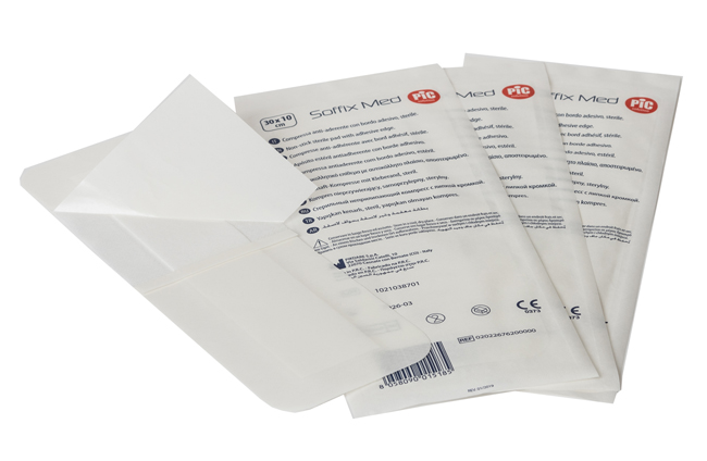 CEROTTO IN STRISCE PIC SOFFIX MED 30X10 CM S STERILE 10X30 CM 1 PEZZO - Farmastop