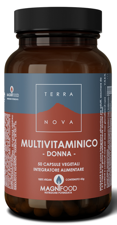 TERRANOVA MULTIVITAMINICO DONNA 50 CAPSULE - Farmastop
