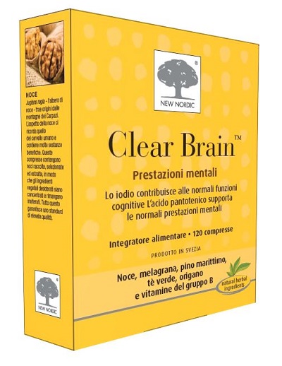 CLEAR BRAIN 120 COMPRESSE - Farmastop