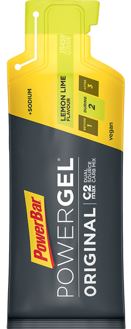 POWERBAR POWERGEL ORIGINAL LEMON LIME GEL ENERGETICO 41 G - Farmastop