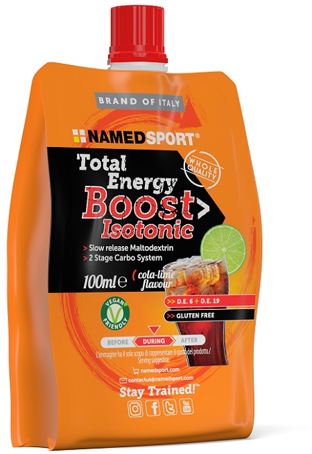 TOTAL ENERGY BOOST ISOTONIC COLA/LIME 100 ML - Farmastop