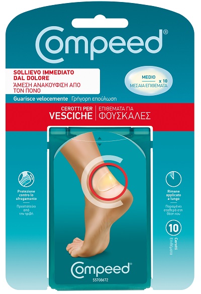 COMPEED CEROTTO VESCICHE MEDIO 10 PEZZI - Farmastop