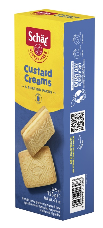 SCHAR CUSTARD CREAM 125 G - Farmastop