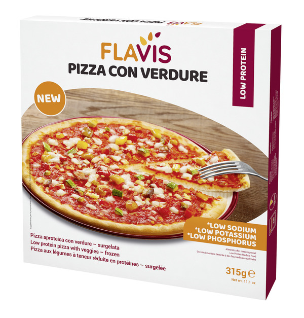 FLAVIS PIZZA ALLE VERDURE SURGELATA 315 G - Farmastop