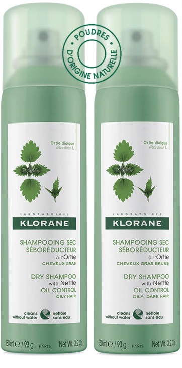 KLORANE DUO SHAMPOO SECCO ALL'ORTICA NP - Farmastop