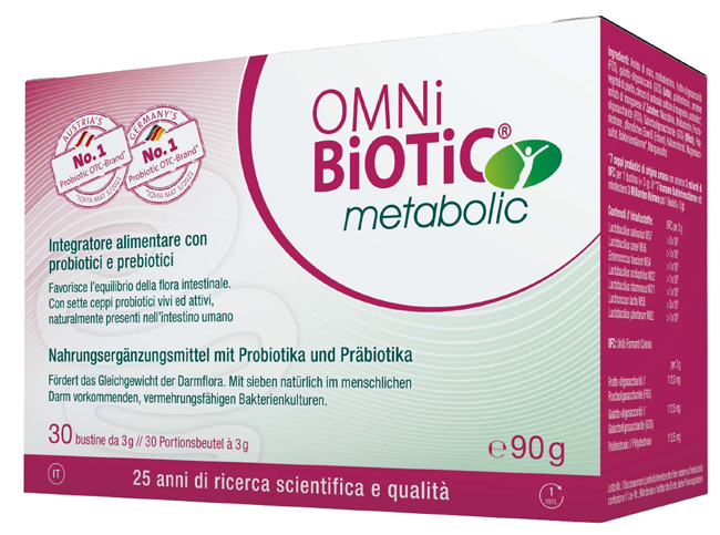 OMNI BIOTIC METABOLIC 30 BUSTINE DA 3 G - Farmastop