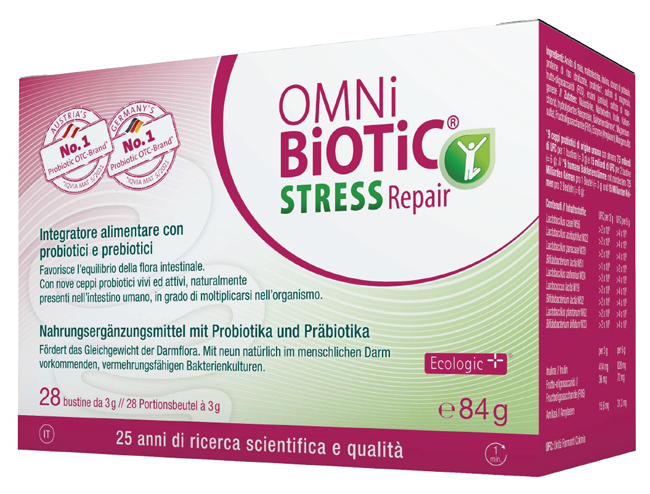 OMNI BIOTIC STRESS REPAIR 28 BUSTINE DA 3 G - Farmastop